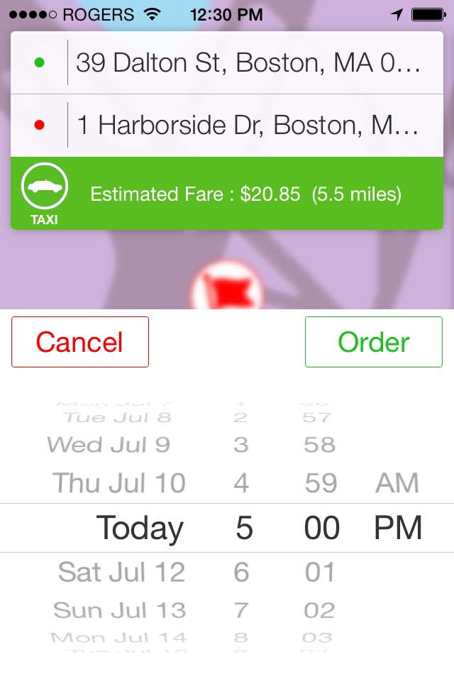 Boston Cab screenshot 4