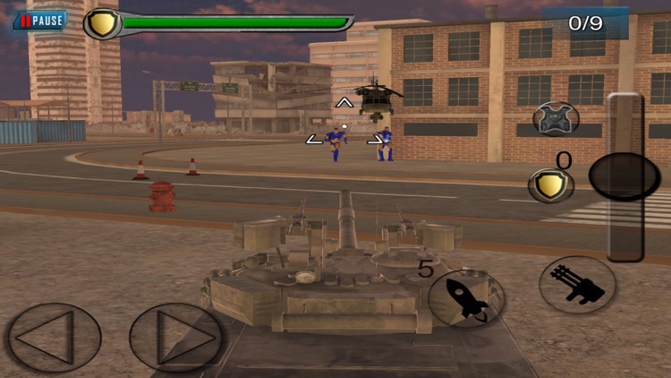 Tank vs Robots World War screenshot-3