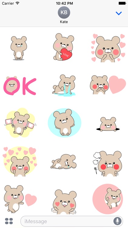 A Bear Sticker Sticker