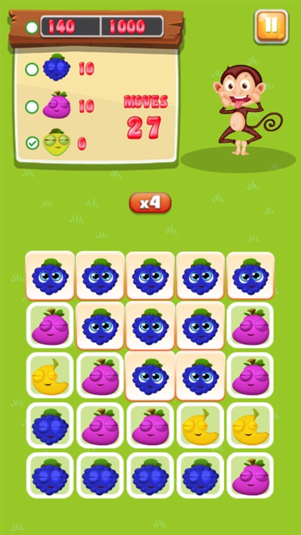 Feed The Monkey & Match 3 Game screenshot-3