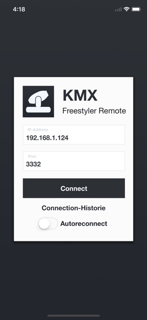 KMX - Freestyler Remote