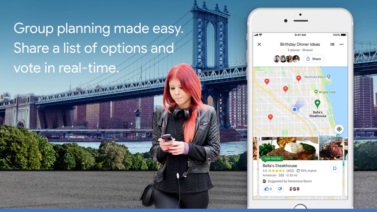 Google Maps - Transit & Food screenshot-4