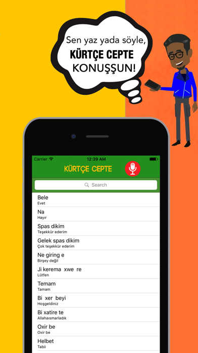How to cancel & delete Kürtçe Cepte - Kürtçe bilmeden kürtçe konuş! from iphone & ipad 2