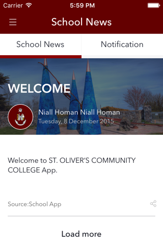 St. Oliver’s Community College screenshot 2