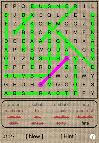 Word Search Unlimited - náhled