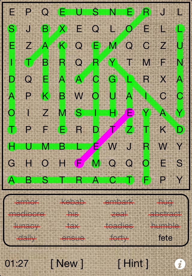 Word Search Unlimited screenshot 4
