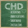 CHD Abbreviation Chalkboards
