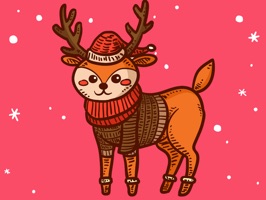 AnimalMoji Sticker for Winter