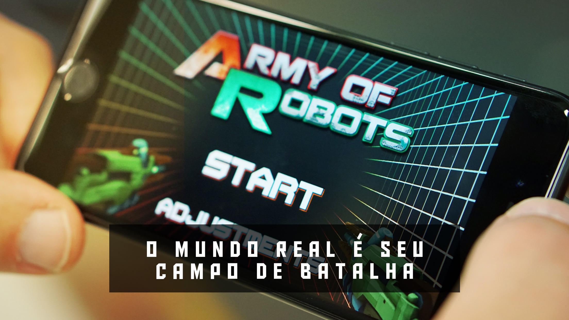 Screenshot do app Army of Robots
