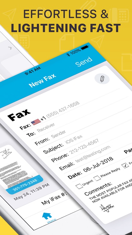 iFax: Fax from iPhone, e fax screenshot-5