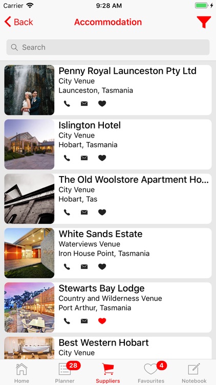 Weddings Tasmania Planner screenshot-3