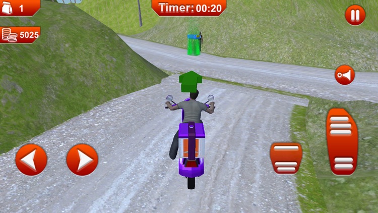 Moto Lunch Delivery Simulator screenshot-4