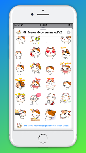 Min Meow Meow Animated V2(圖2)-速報App