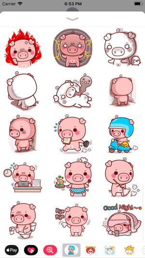 Pinky Pig Sticker(圖5)-速報App