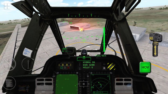 ‎Apache 3D Sim Flight Simulator Screenshot