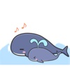 Cute Whale - WhaleMoji Sticker