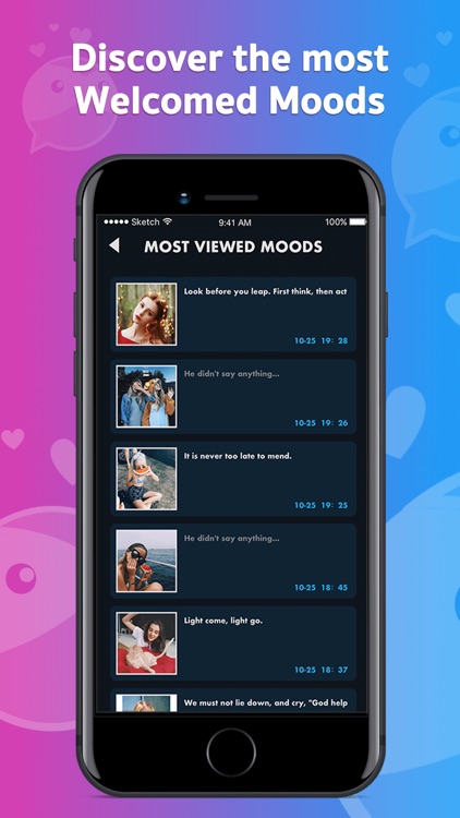 MoodWorld to Make Friends