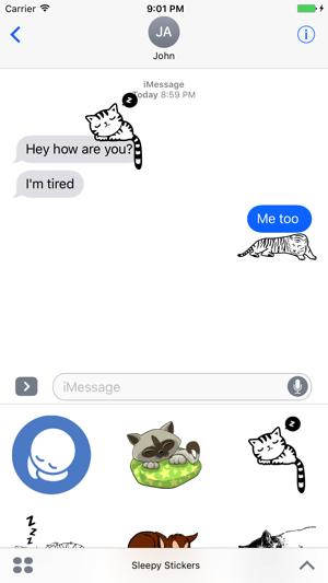 Sleepy Stickers(圖1)-速報App