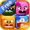 Explosively fun, colorful monsters, this game tests your ability to ‘find’ and ‘match’ monsters in 2,3,4,5 in a row