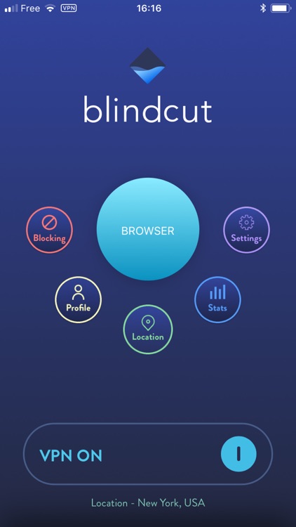 Blindcut VPN & Private Browser