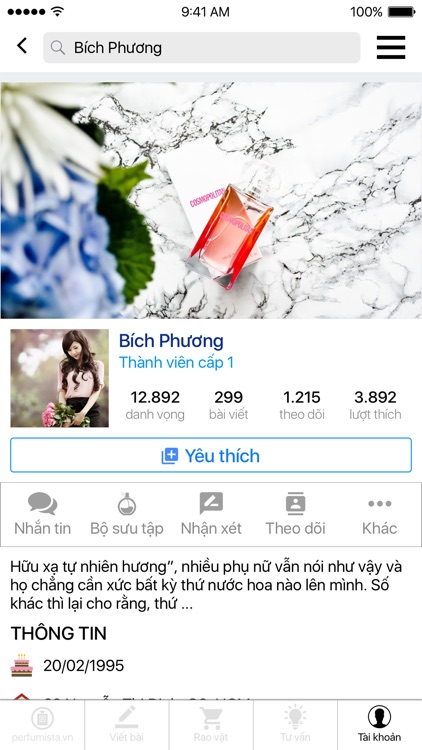 Perfumista - Thế giới nước hoa trong tay bạn screenshot-3