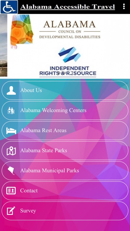 Alabama Accessible Travel App