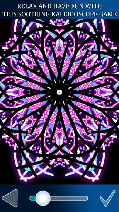 Kaleidoscope Magic Glow Paint screenshot 2