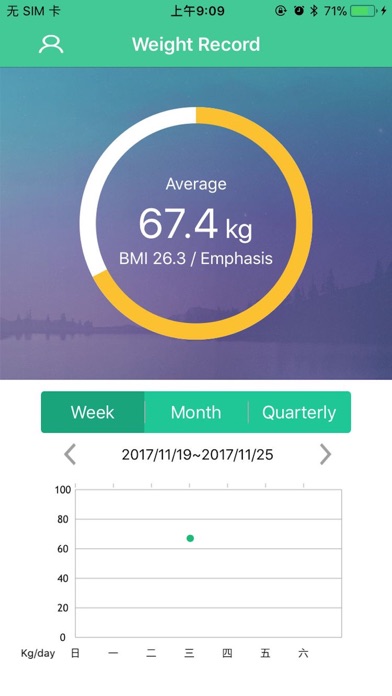 HealthyWeight screenshot 3