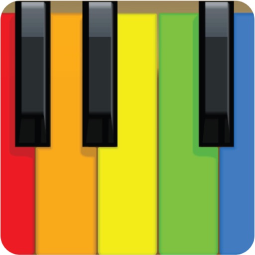 Colorful iPiano iOS App