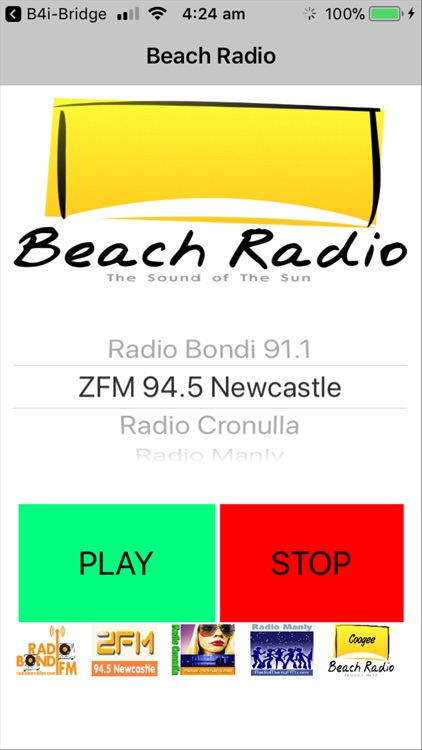 Beach Radio Player