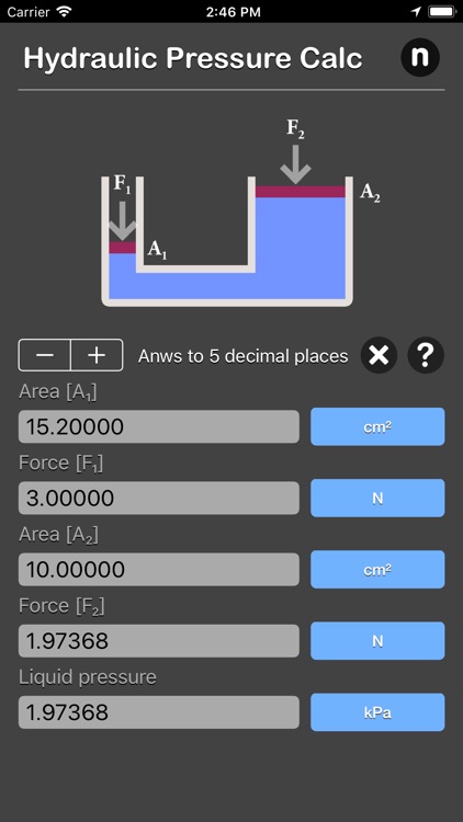 Hydraulic Pressure Calculator