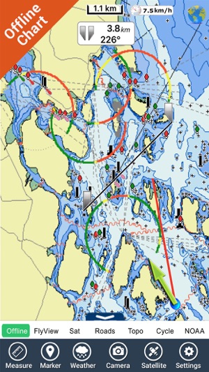 Oslo Fjord Nautical Charts HD(圖4)-速報App