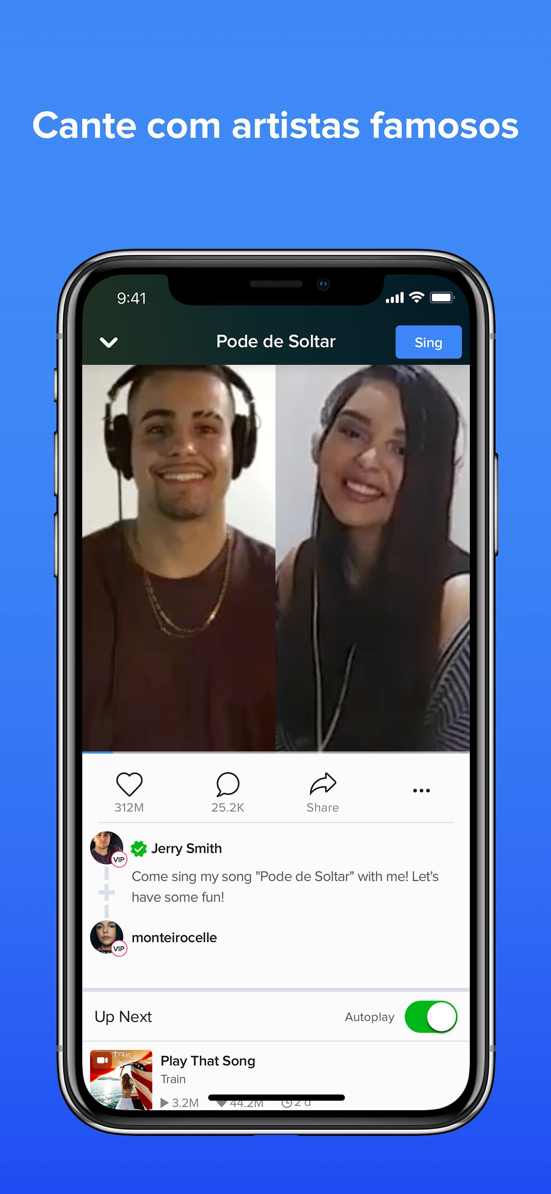 Screenshot do app Smule - O App nº1 Para Cantar