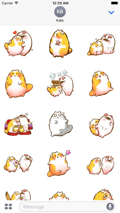Fatty Cat With Love Animated screenshot 2