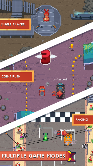 Pixel Drifters: Nitro screenshot 3