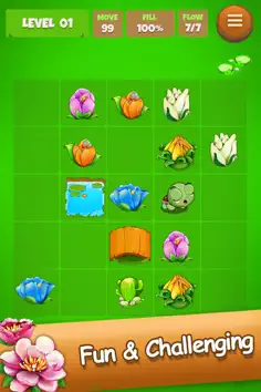 Flower Garden: Connect Mania - Screenshot 2