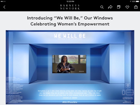 Barneys New York for iPad screenshot 4