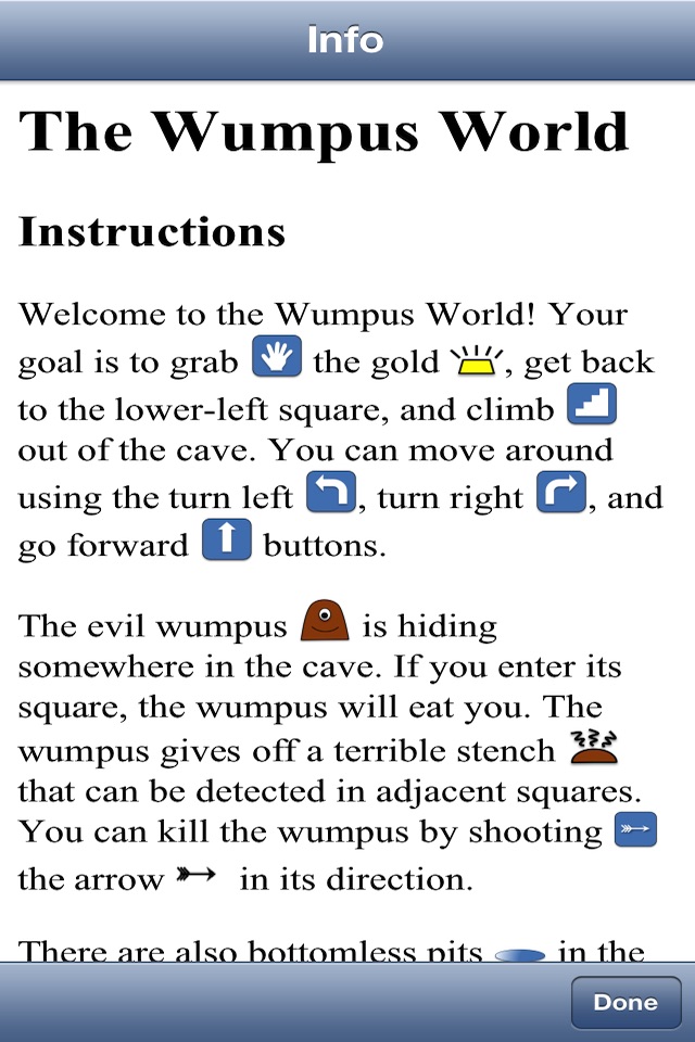 WumpusWorld screenshot 4