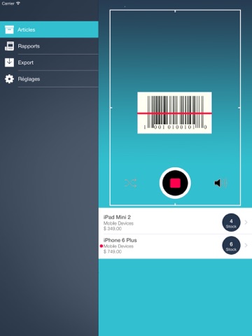 Inventory Control with Scanner screenshot 2