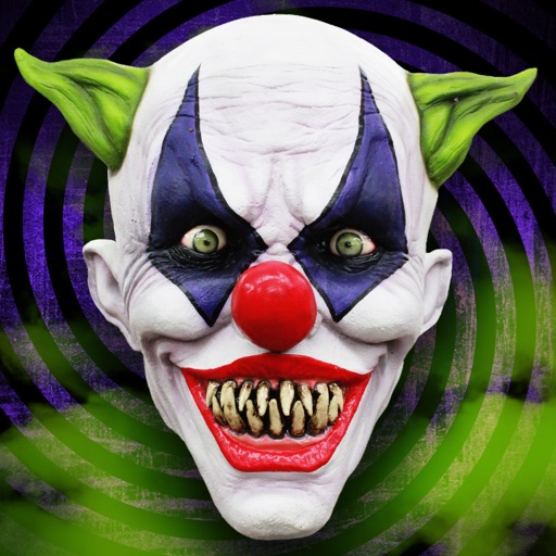 Horror Clown Photo Stickers