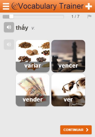 Learn Vietnamese Words screenshot 3