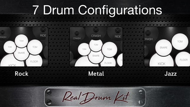 Real Drum Kit -  爵士鼓(圖1)-速報App