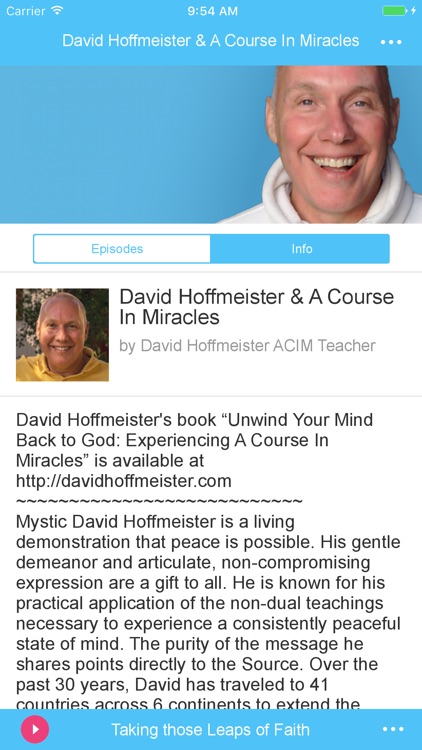 David Hoffmeister ACIM