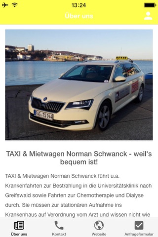 TAXI & Mietwagen N. Schwanck screenshot 3