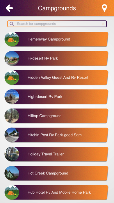 Nevada Trails & Campgrounds screenshot 3