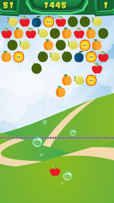 Fruits Bubble Shooter Puzzle Games screenshot 3