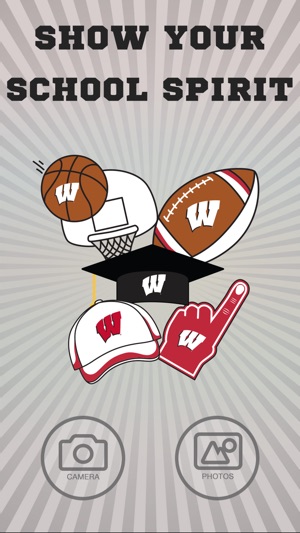 Wisconsin Badgers PLUS Selfie Stickers(圖1)-速報App