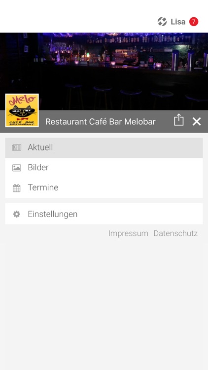 Restaurant Café Bar Melobar