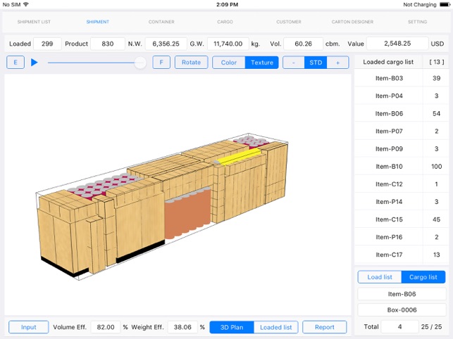 Cargo Optimizer Plus