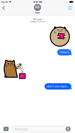 Animated CUTEsy HAMSTEr Sticker for iMessage(圖3)-速報App